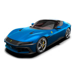 POCHER 1/8 FERRARI 12CILINDRI - BLU CORSA