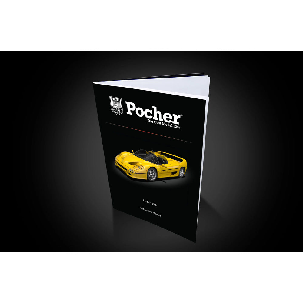 POCHER 1/8 FERRARI F50 - GIALLO MODENA