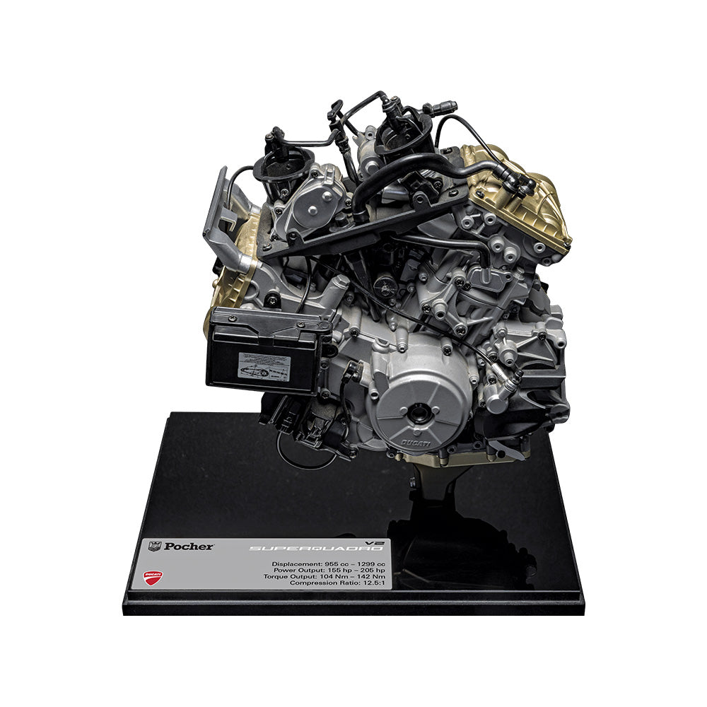 POCHER 1/4 DUCATI SUPERQUADRO - V2 ENGINE
