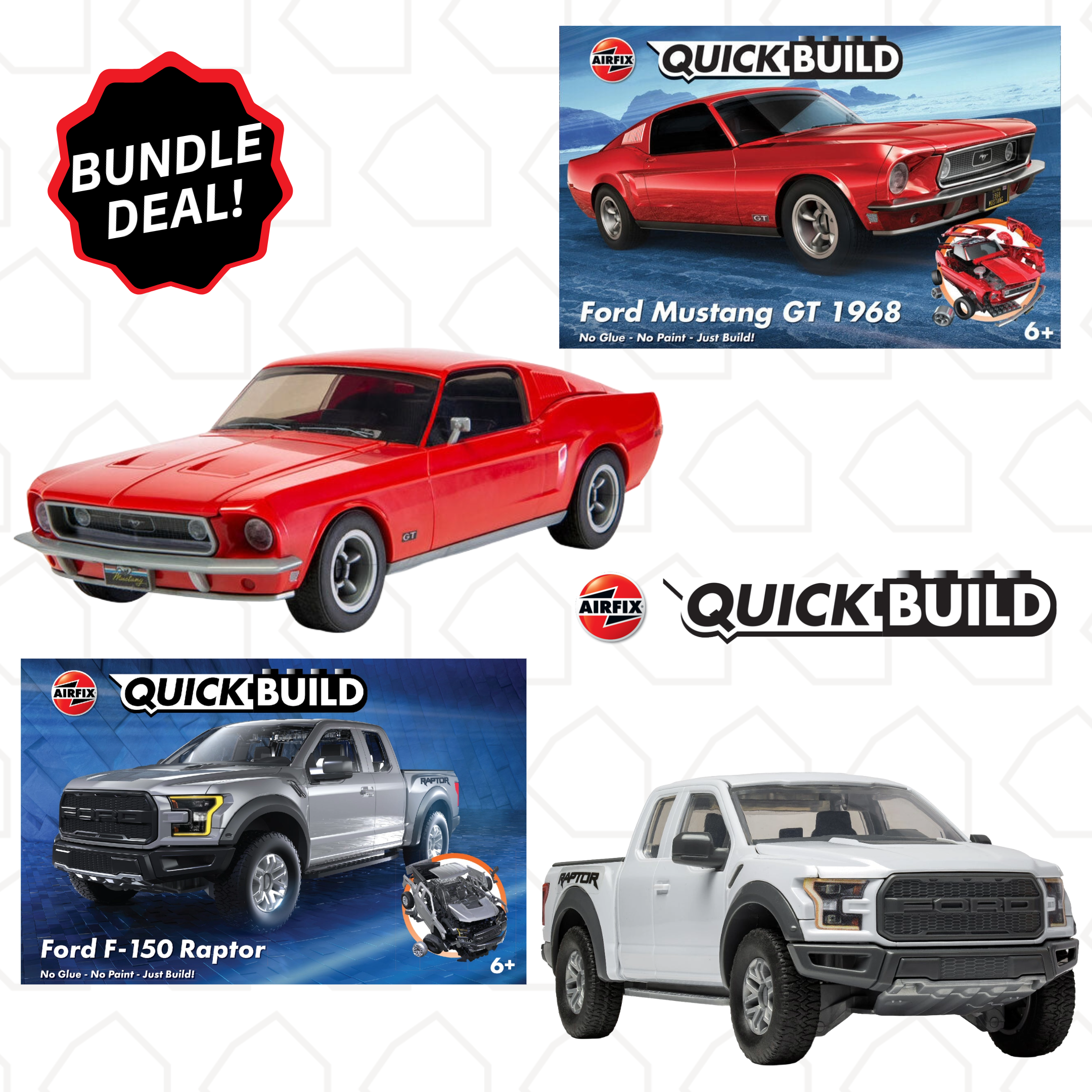 Airfix Quickbuild Bundle