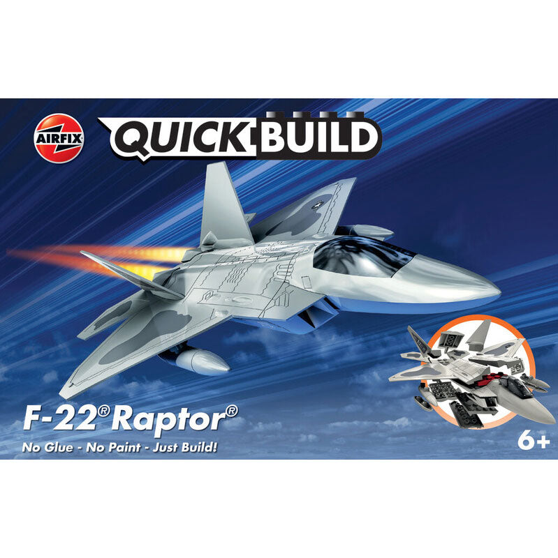 AIRFIX QUICKBUILD LOCKHEED MARTIN F-22 RAPTOR