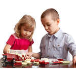 AIRFIX QUICKBUILD VW CAMPER VAN - RED