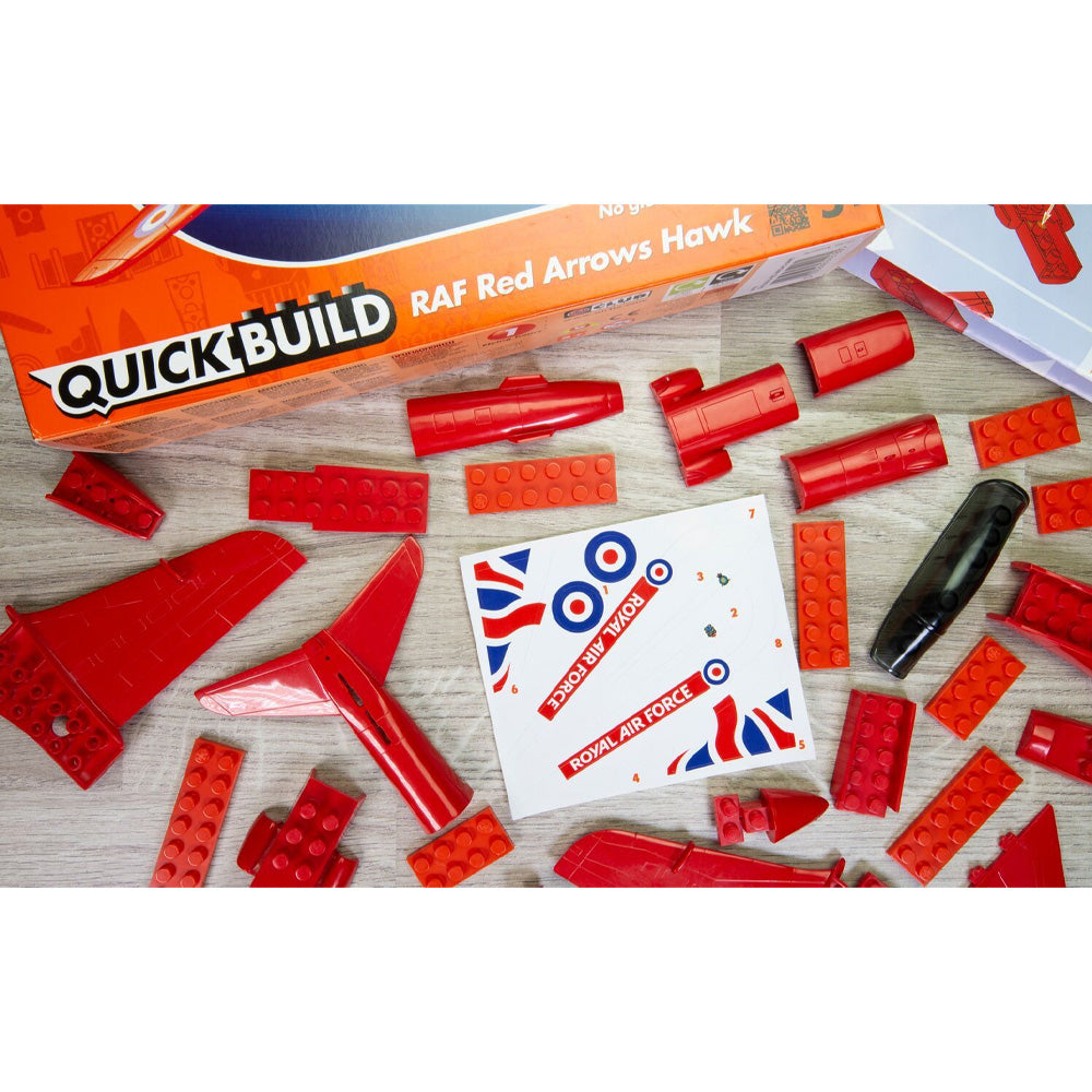 AIRFIX QUICKBUILD RED ARROWS HAWK