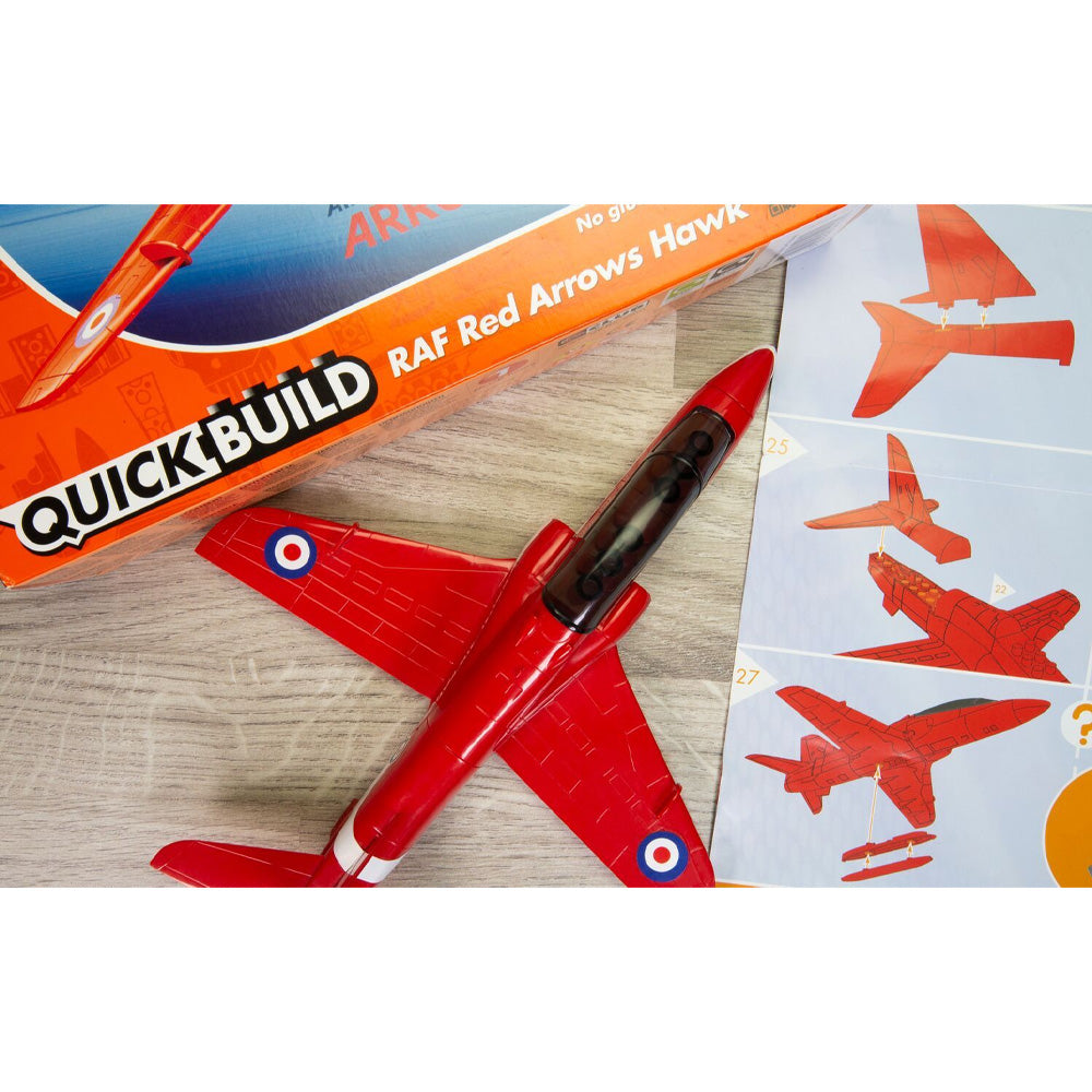 AIRFIX QUICKBUILD RED ARROWS HAWK