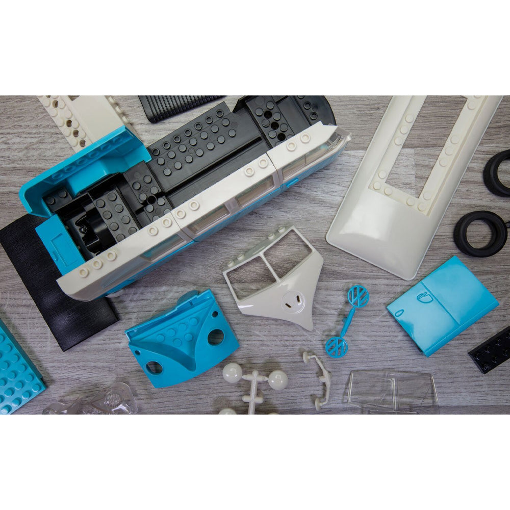 AIRFIX QUICKBUILD VW CAMPER VAN - BLUE