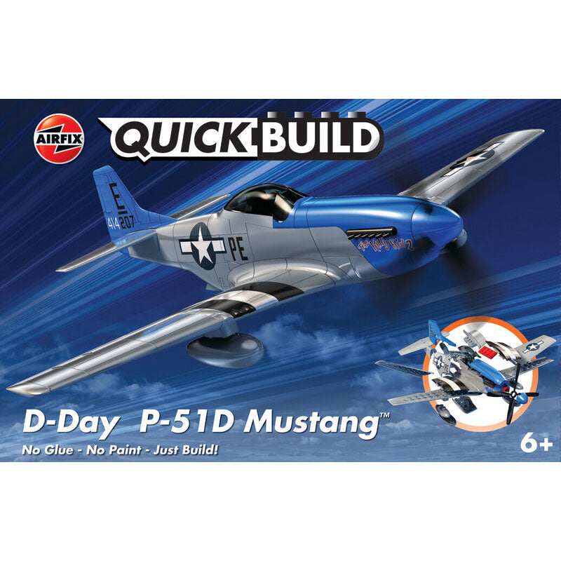 AIRFIX QUICKBUILD D-DAY P-51D MUSTANG