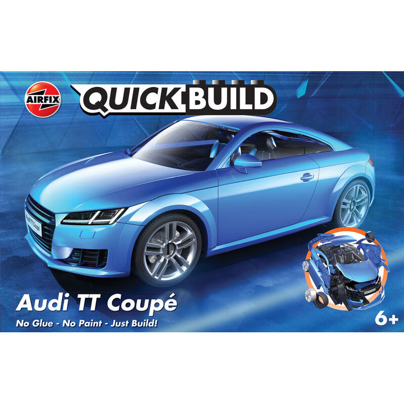 AIRFIX QUICKBUILD AUDI TT COUPE - BLUE