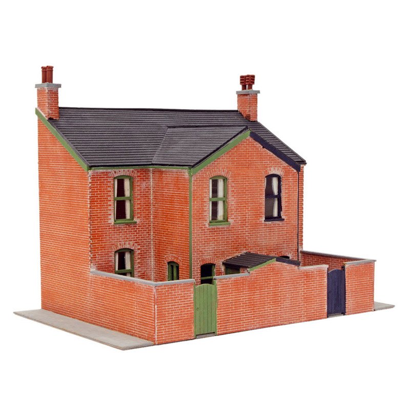 PECO LINESIDE OO/HO VICTORIAN LOW RELIEF HOUSE BACKS – LASER CUT KIT