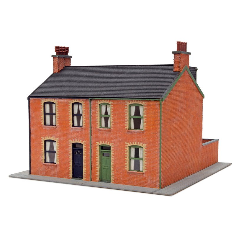 PECO LINESIDE OO/HO VICTORIAN HOUSE COMPLETE – LASER CUT KIT