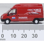 OXFORD 1/148 FORD TRANSIT 2006 - PARCELFORCE