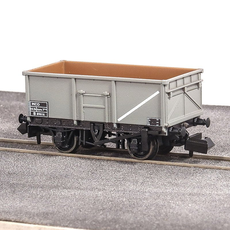 PECO N EX-BR 16 TON MINERAL WAGON (MCO) UNFITTED – GREY
