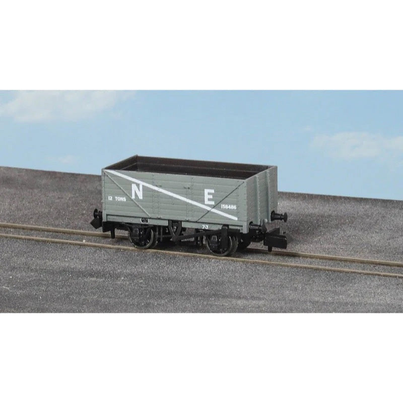 PECO N RTR 9FT 7 PLANK OPEN WAGON NE GREY