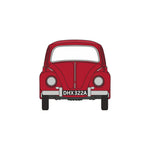 OXFORD 1/148 VW BEETLE - RUBY RED