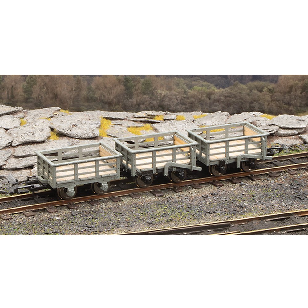 PECO SLATE WAGONS (3)