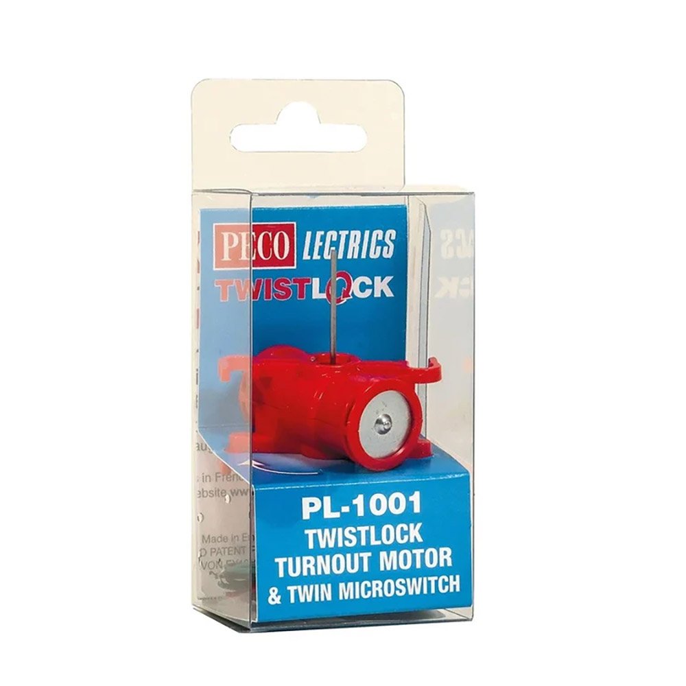 PECO TWISTLOCK TURNOUT MOTOR + MICROSWITCH