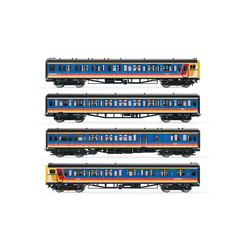 HORNBY SOUTH WEST TRAINS CLASS 423 4-VEP EMU TRAIN PACK - ERA 10
