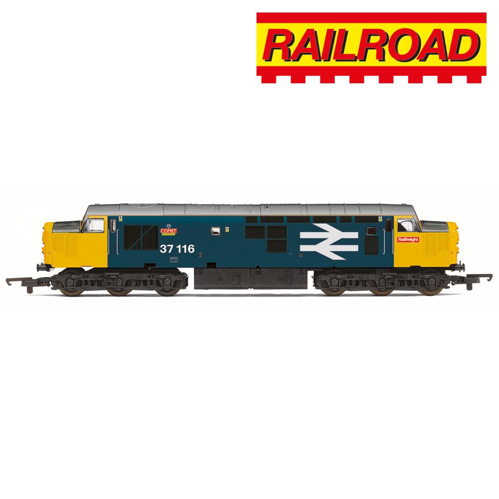 HORNBY RAILROAD PLUS BR CLASS 37 CO-CO 37116 'COMET'- ERA 8