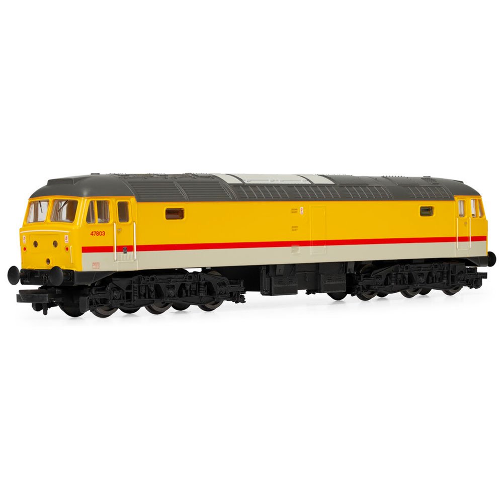 HORNBY RAILROAD PLUS BR INFRASTRUCTURE CLASS 47 CO-CO 47803 - ERA 8