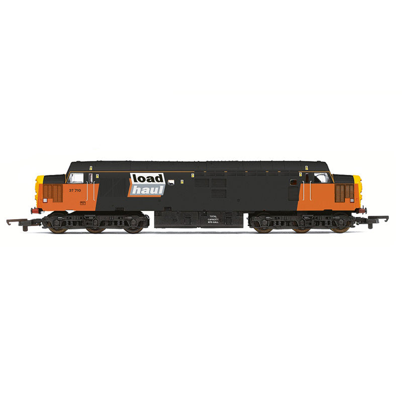 HORNBY RAILROAD PLUS LOADHAUL CLASS 37 CO-CO 37710 - ERA 8
