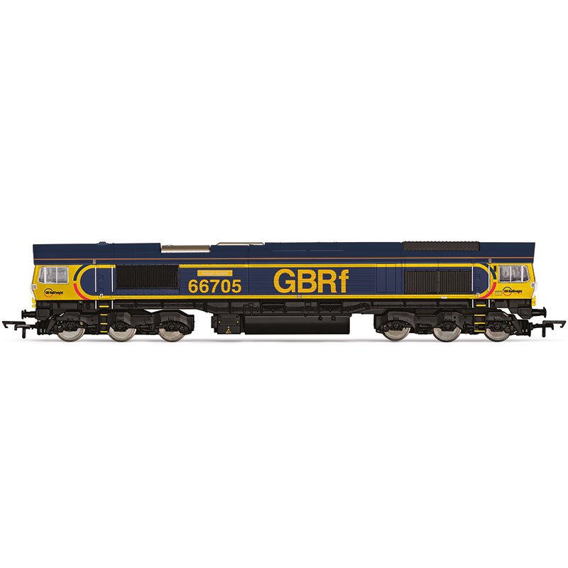 HORNBY GBRF, CLASS 66, CO-CO, 66705 'GOLDEN JUBILEE' - ERA 9