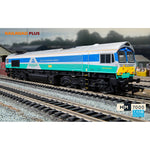 HORNBY RAILROAD PLUS WITH SOUND AGGREGATES CLASS 66 SENCE 66711