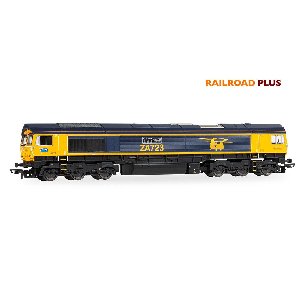 HORNBY RAILROAD PLUS GBRF CLASS 66 CHINOOK 66723
