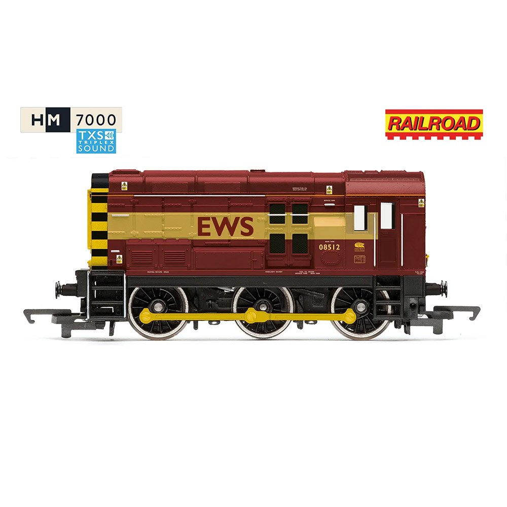 HORNBY RAILROAD WITH SOUND EWS CLASS 08 08512