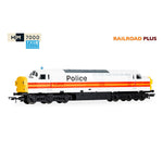 HORNBY RAILROAD - BR - CLASS 37 - 37093 POLICE LIVERY (DCC SOUND FITTED)