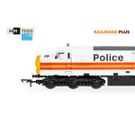 HORNBY RAILROAD - BR - CLASS 37 - 37093 POLICE LIVERY (DCC SOUND FITTED)