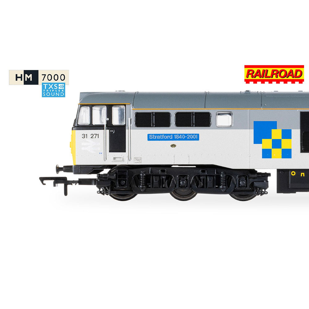 HORNBY RAILROAD -  TFL CONSTRUCTION - CLASS 31 - 31271 STRATFORD