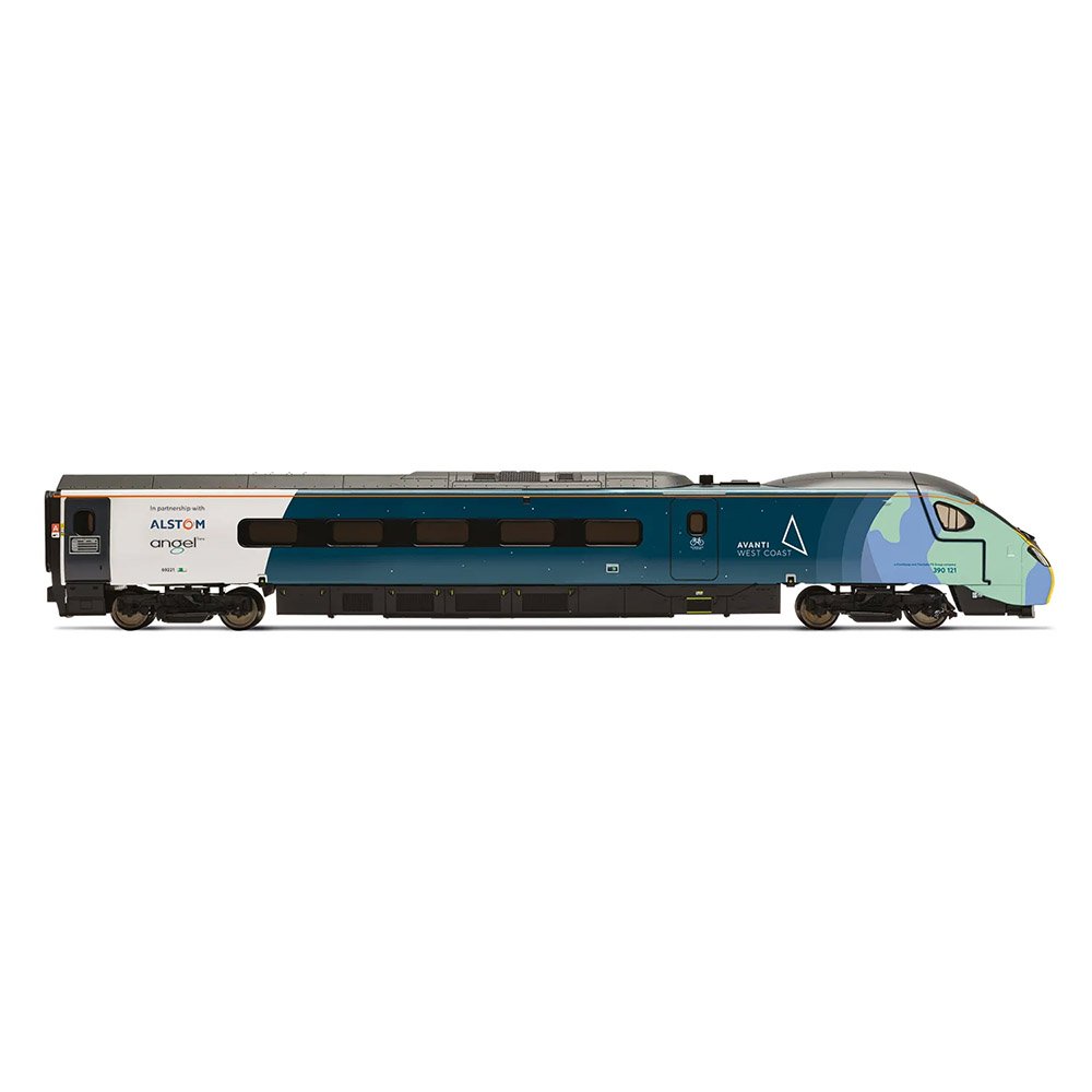 HORNBY AVANTI WEST COAST CLASS 390 COP26 LIVERY 4 CAR TRAIN PACK 390121
