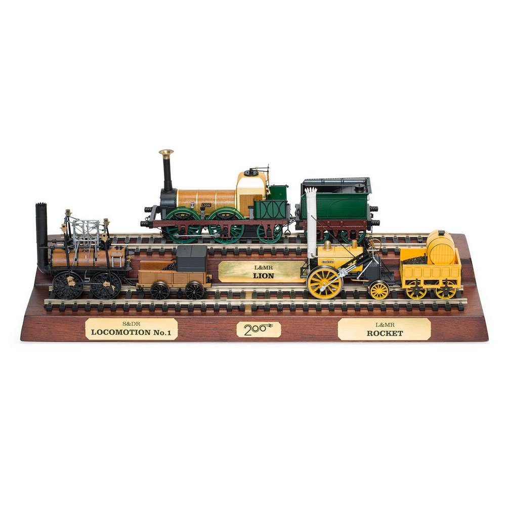 HORNBY BIRTH OF THE RAILWAYS 200TH ANNIVERSARY TRAIN PACK - LOCOMOTION ROCKET LION