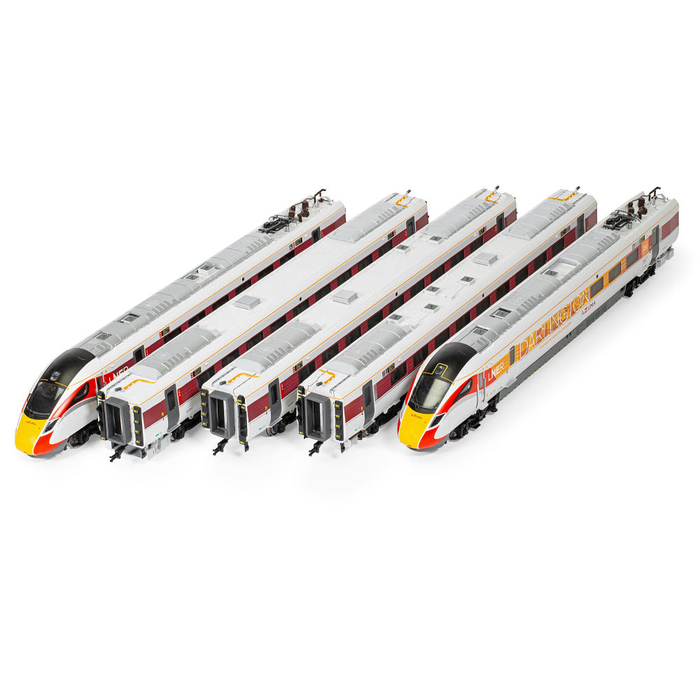HORNBY LNER AZUMA CLASS 801/2 RAILWAY 200 5 CAR TRAIN PACK