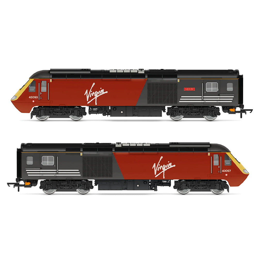 HORNBY 1/76 VIRGIN - CLASS 43 HST - LADY IN RED - TRAIN PACK