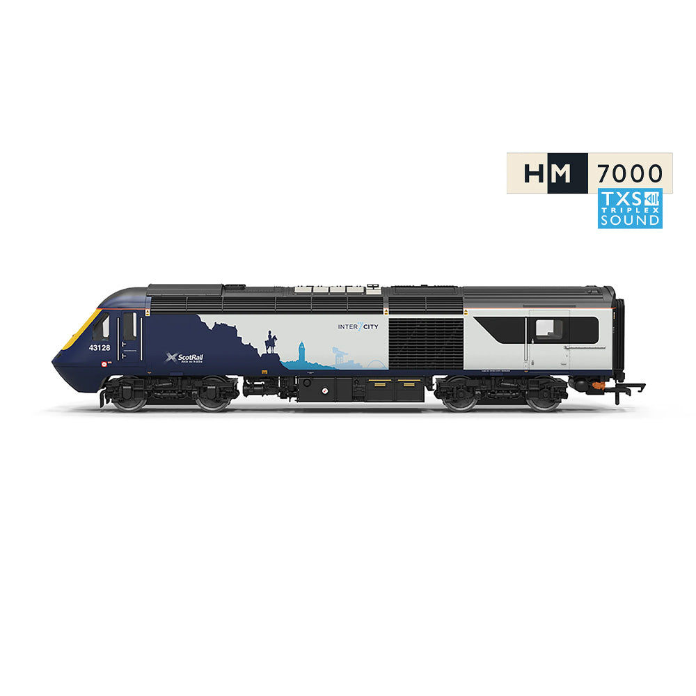 HORNBY 1/76 SCOTRAIL CLASS 43 HST BO-BO TRAIN PACK DCC SOUND FITTED