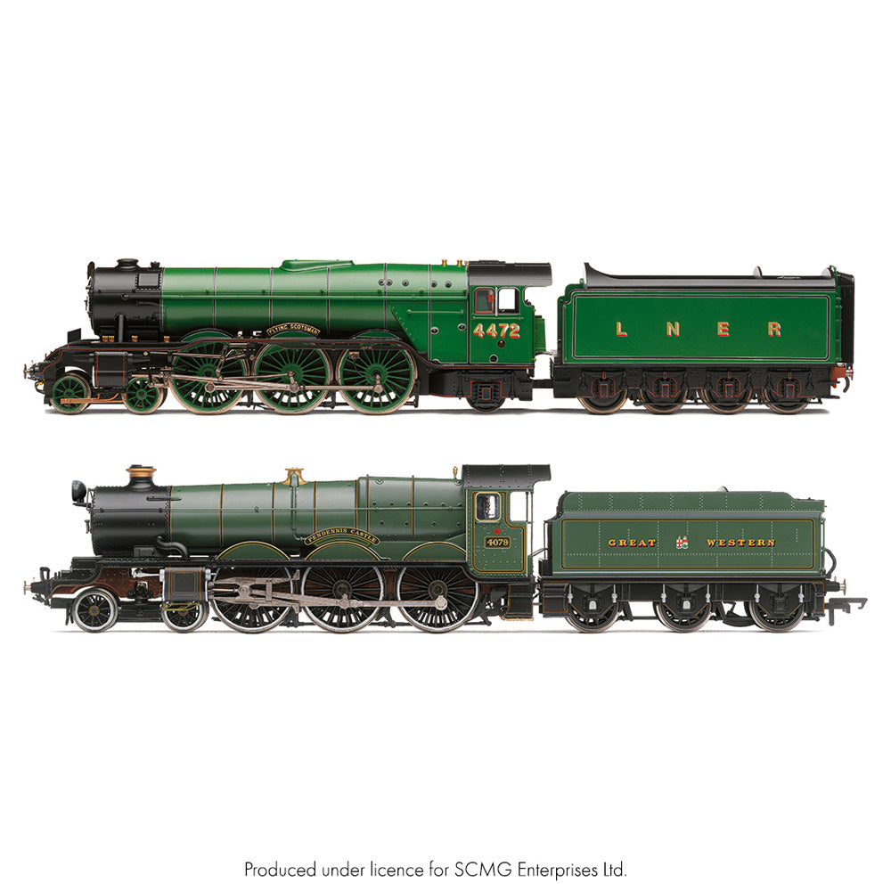 HORNBY 1/76 LNER - FLYING SCOTSMAN & GWR - PENDENNIS CASTLE (AUSTRALIAN TOUR)