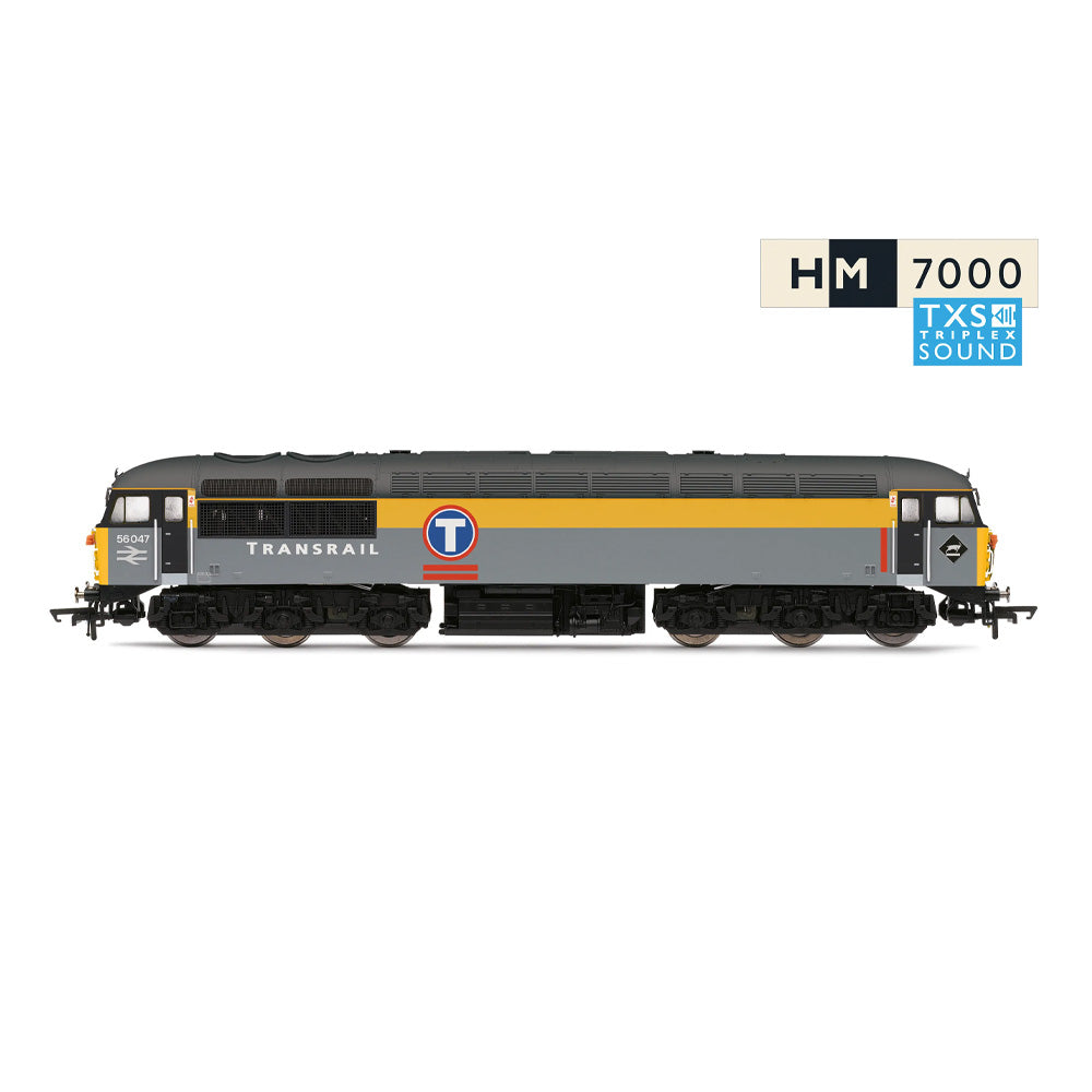 HORNBY 1/76 TRANSRAIL - CLASS 56 - 56047 (DCC SOUND FITTED)