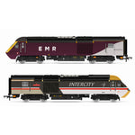 HORNBY 1/76 EAST MIDLANDS RAILWAY - CLASS 43 HST - EMR & INTERCITY - TRAIN PACK