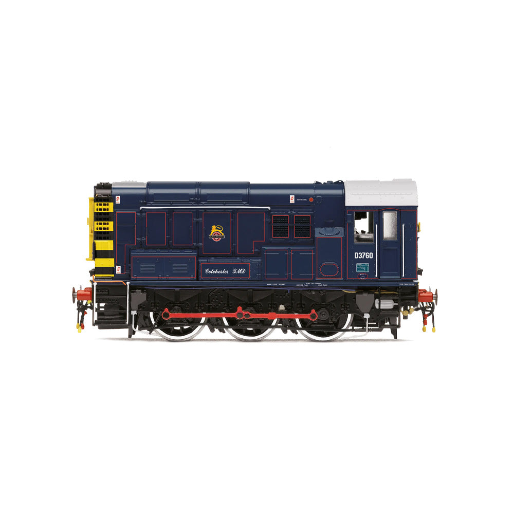 HORNBY 1/76 BR - CLASS 08 - "COLCHESTER TMD" D3760