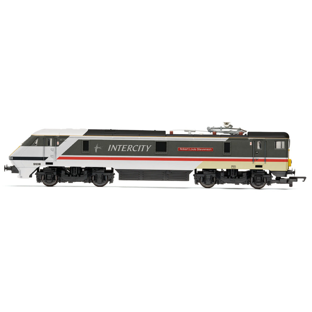 HORNBY 1/76 RAILROAD BR - INTERCITY CLASS 91 - "ROBERT LOUIS STEVENSON" 91018