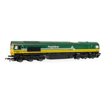 HORNBY 1/76 RAILROAD FREIGHTLINER CLASS 66 - "FREIGHTLINER 60" - 66601