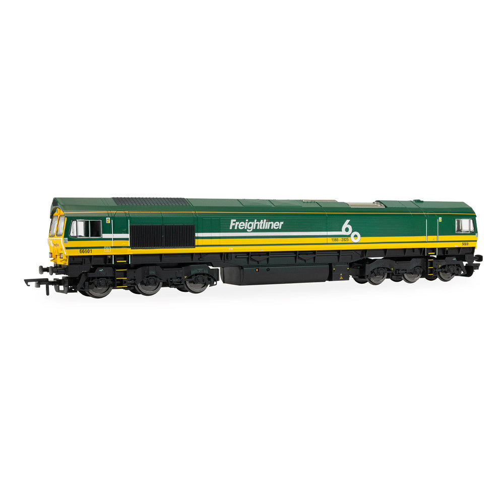 HORNBY 1/76 RAILROAD FREIGHTLINER CLASS 66 - "FREIGHTLINER 60" - 66601