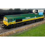 HORNBY 1/76 RAILROAD FREIGHTLINER CLASS 66 - "FREIGHTLINER 60" - 66601 (DCC SOUND FITTED)