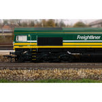 HORNBY 1/76 RAILROAD FREIGHTLINER CLASS 66 - "FREIGHTLINER 60" - 66601
