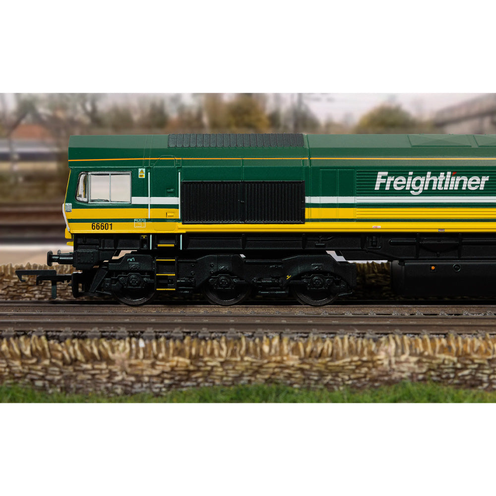 HORNBY 1/76 RAILROAD FREIGHTLINER CLASS 66 - "FREIGHTLINER 60" - 66601