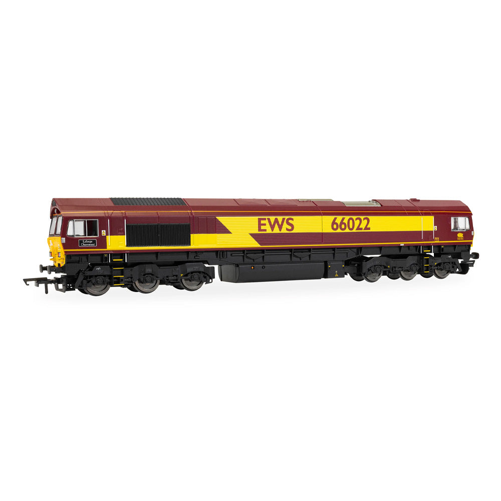 HORNBY 1/76 RAILROAD EWS - CLASS 66 - "LAFARGE CHARNWOOD" 66022