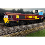 HORNBY 1/76 RAILROAD EWS - CLASS 66 - "LAFARGE CHARNWOOD" 66022 (DCC SOUND FITTED)