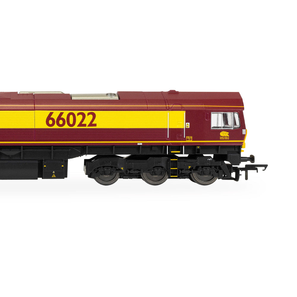 HORNBY 1/76 RAILROAD EWS - CLASS 66 - "LAFARGE CHARNWOOD" 66022