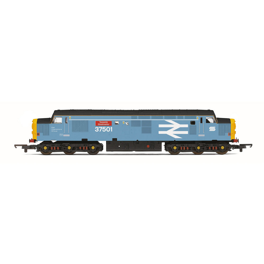 HORNBY 1/76 RAILROAD BRITISH STEEL - CLASS 37 - "TEESSIDE STEELMASTER" 37501