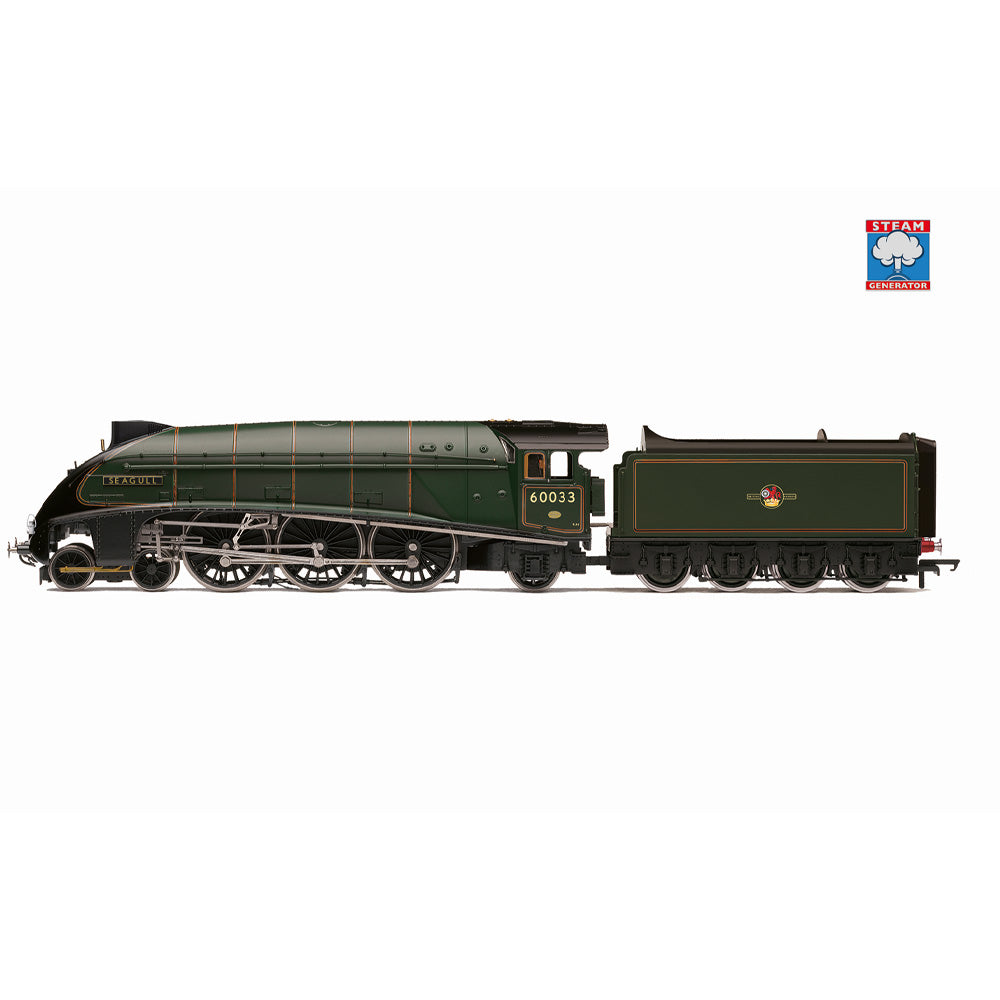 HORNBY 1/76 BR - CLASS A4 - "SEAGULL" - 60033 (WITH STEAM GENERATOR)